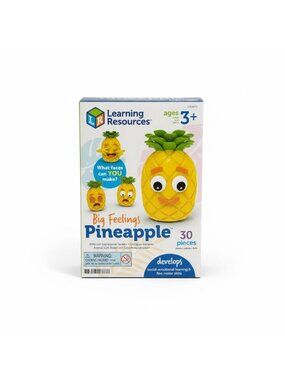 Learning Resources Big Feelings Pineapple Toy 30-Piece Set For Ages 3+ Pre-K Emo